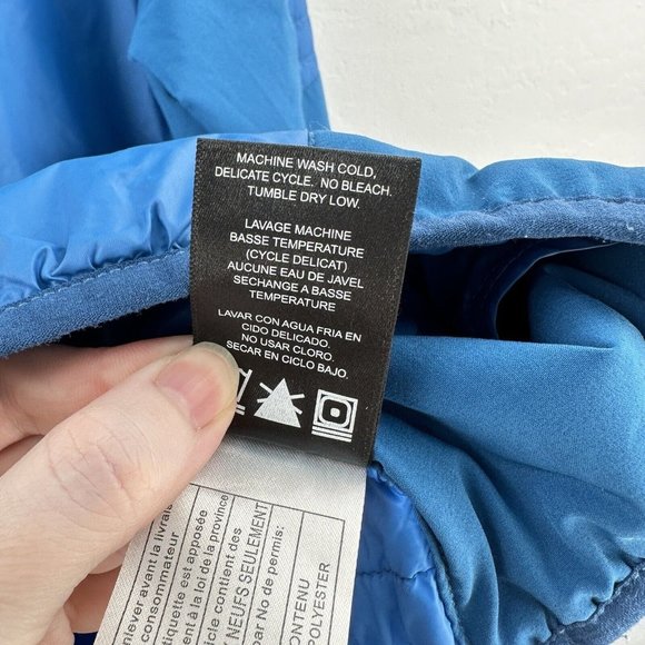 Kuhl Jacket Mens M Projekt Firefly Puffer Hybrid Full Zip Quilted Blue - Picture 12 of 14